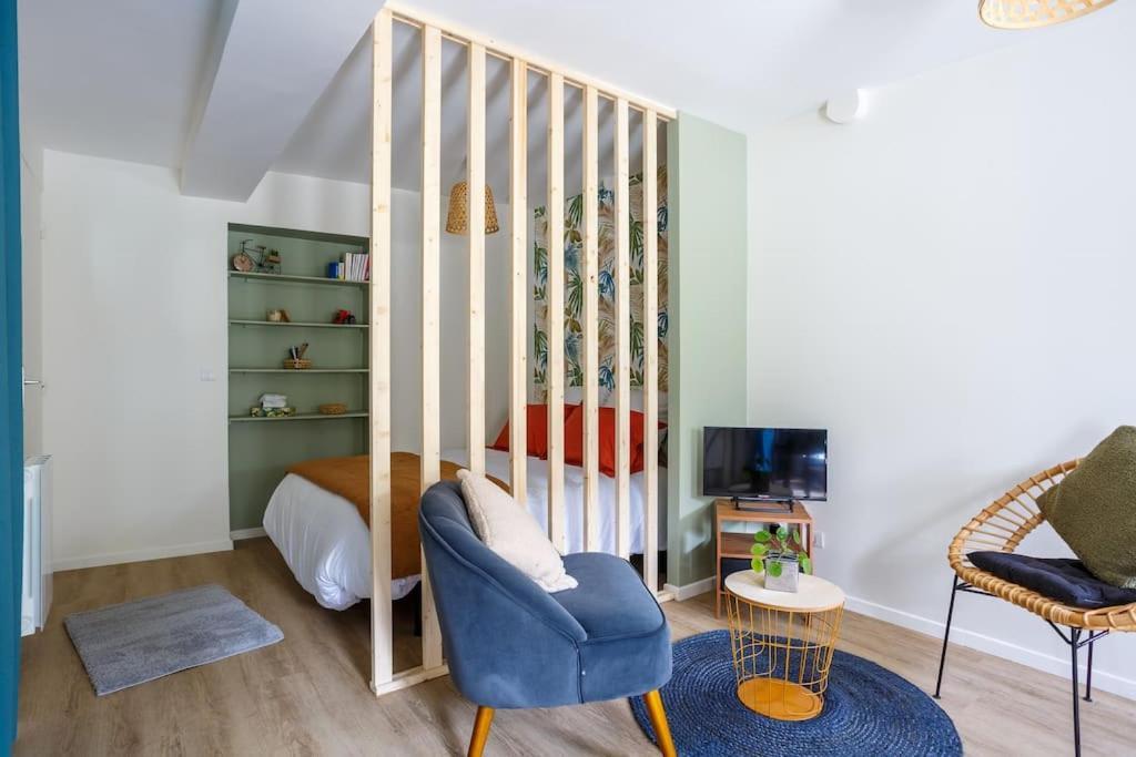 Studio Cosy Neuf - Fibre - Parking Gratuit - Proche Ecoles Et Entreprises Orsay Dış mekan fotoğraf