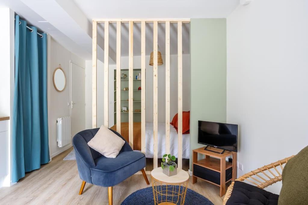 Studio Cosy Neuf - Fibre - Parking Gratuit - Proche Ecoles Et Entreprises Orsay Dış mekan fotoğraf