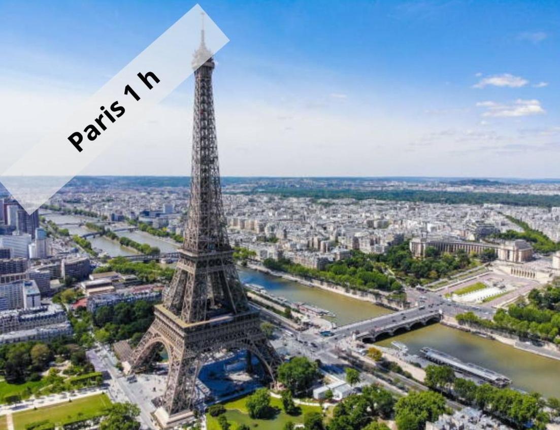 Studio Cosy Neuf - Fibre - Parking Gratuit - Proche Ecoles Et Entreprises Orsay Dış mekan fotoğraf